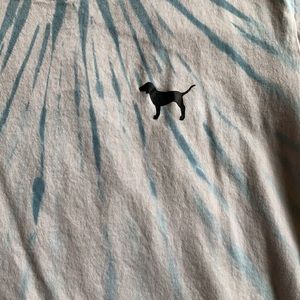 Victoria’s Secret PINK Blue Tie Die Tshirt